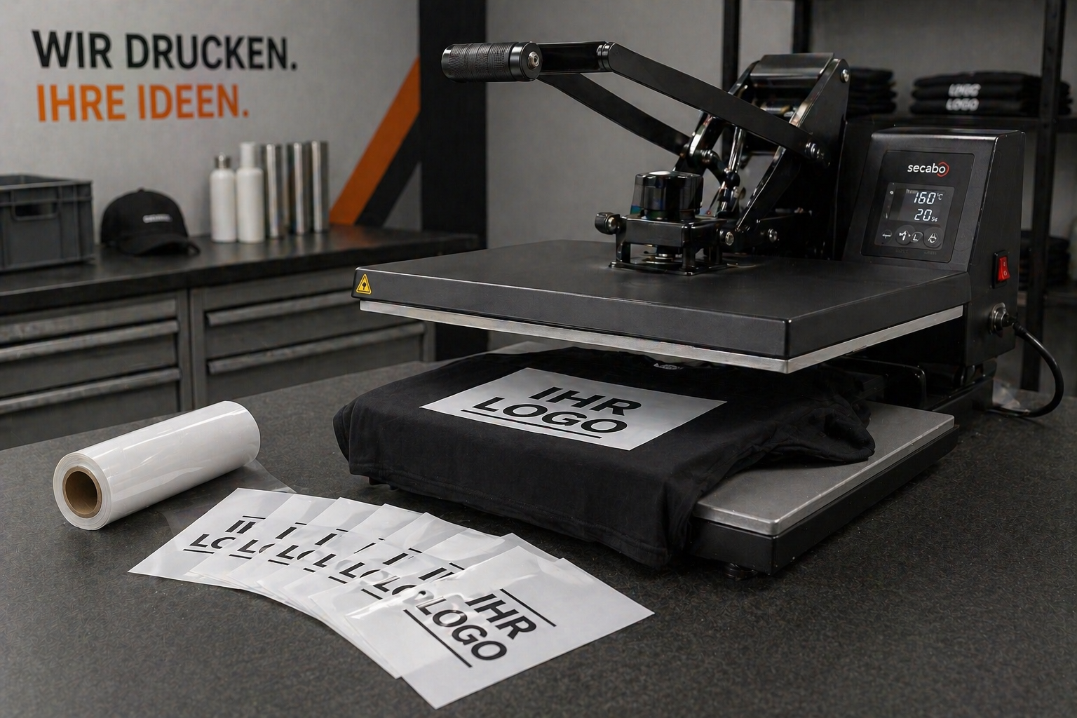 Thermotransferdruck auf Textil